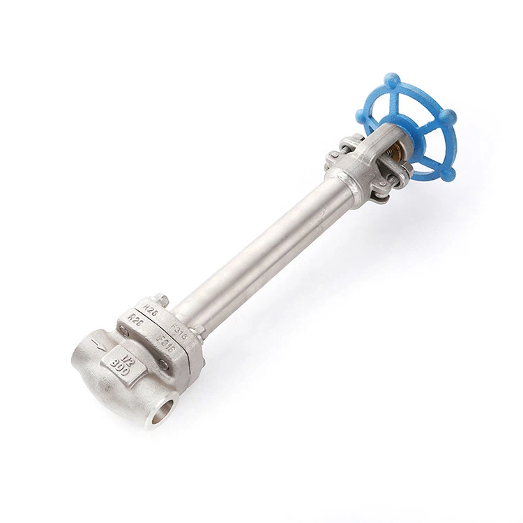 Cryogene verlengschuifafsluiter